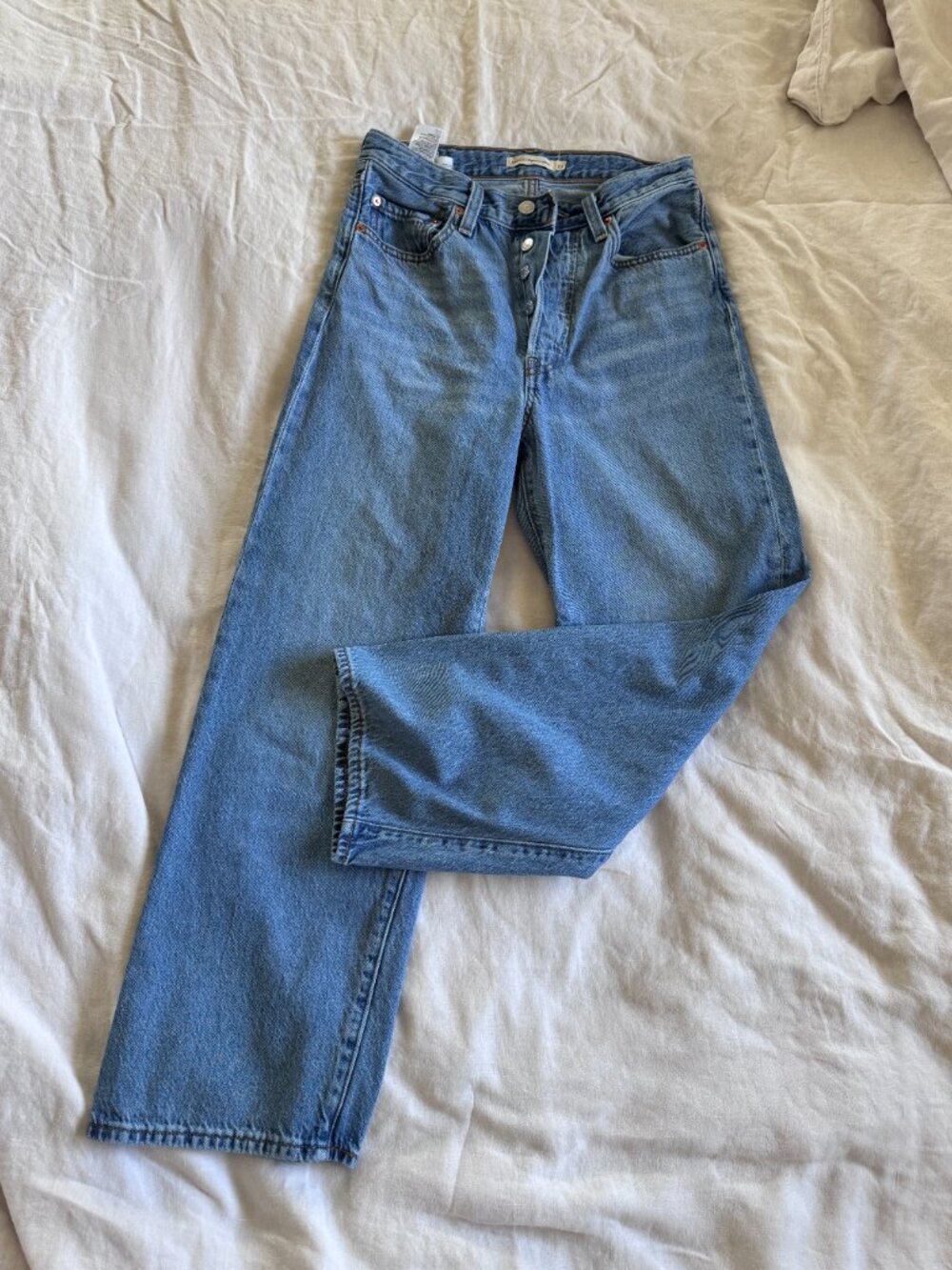 Levi's Ribcage Ankle Straight Jeans size 27